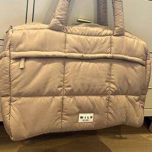 NWT Wilo the Label - Multipocket Weekender Bag (Mushroom)